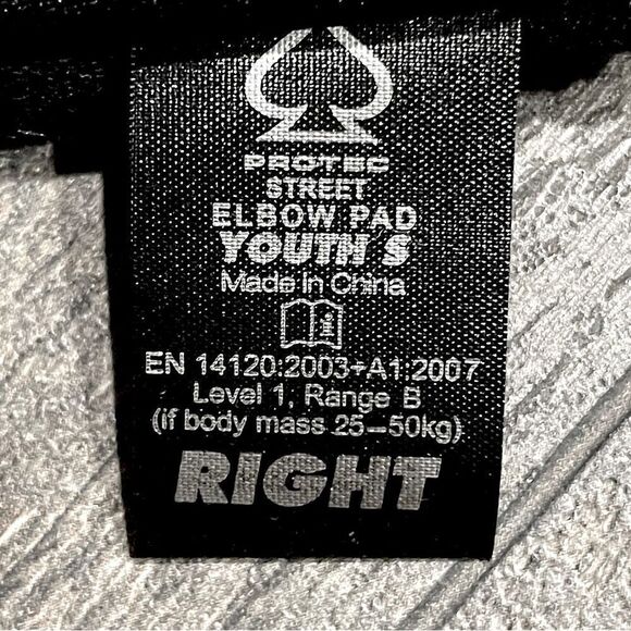 New! PRO-TEC Black, Left & Right, Elbow and Wrist Protectors (4 pcs total). Y-Sm - Picture 6 of 14